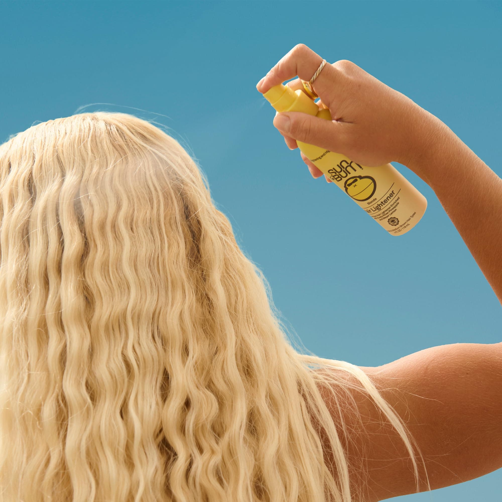 Sun Bum Blonde Hair Lightener - Lightens Blonde to Medium Brown Hair - UV Protecting - Vegan & Cruelty Free - 118ml thumbnail 6