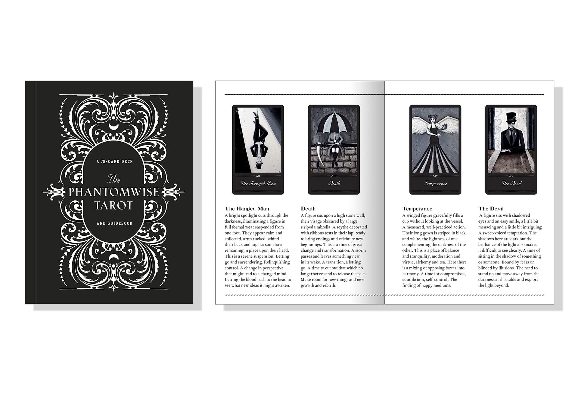 The Phantomwise Tarot: A 78-Card Deck and Guidebook (Tarot Cards) thumbnail 3
