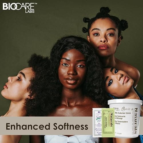 Curls & Naturals Hair & Curl Softener Kit with Moroccan Argan Oil, Nourishes & Moisturizes Natural Curl Patterns, Detangle and Texturize, Wavy Hair Type, Cream, Unisex- 5 oz (No Mix Texturizer)- 1Pack thumbnail 5
