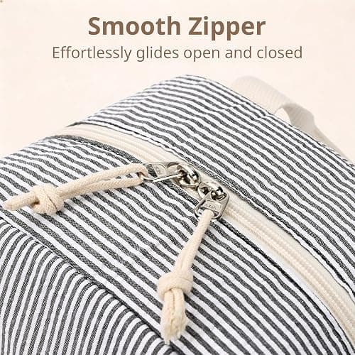 LOVELYWIND Lunch Box for Women Cute Lunch Bags for Women Lunch Tote Bags Reusable Insulated Lunch Box Large Capacity Reusable Insulated Cooler for Work or Travel Gifts or Beach thumbnail 5