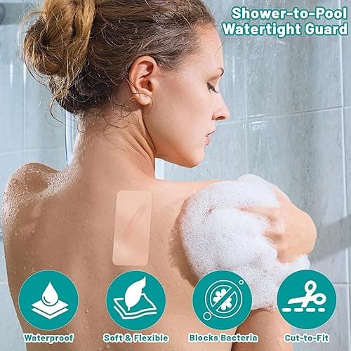 Hydrocolloid Roll, Hydrocolloid Bandages Roll for Wound Care, Medical Grade, Cut-to-Size, Self-Adhesive, Flexible & Waterproof, First Aid Kit Essential (2in x 6ft, 0.3mm Thickness) thumbnail 6