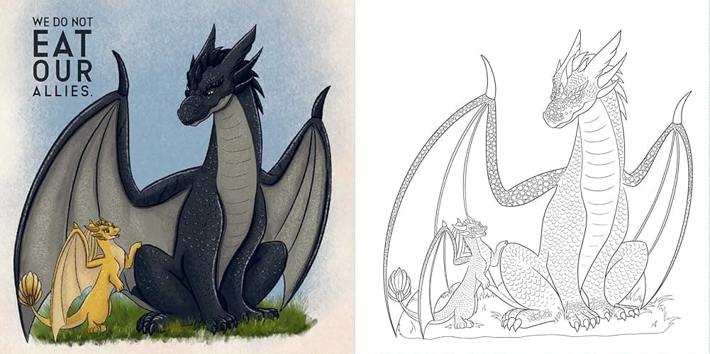 Fourth Wing: The Official Coloring Book thumbnail 8