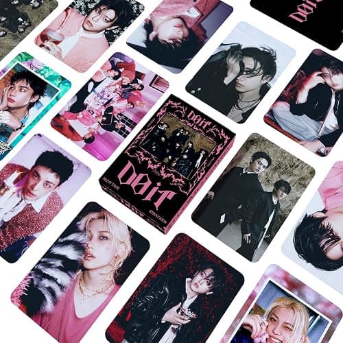 KPOPBP SKZ Album Do it Photocards Lomo Card Set Merch Cards Gift for Boys and Girls Birthdays Party Celebration Decoration thumbnail 7