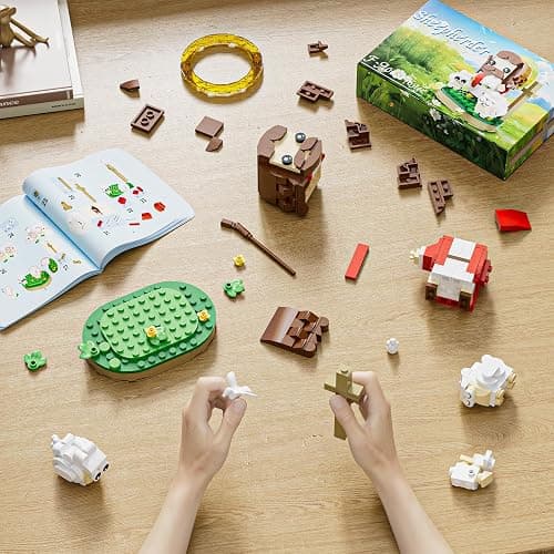 Taojiyuan Jesus Christ Building Blocks Set, Divine Shepherd Jesus Building Toy, Educational Christian Toy for Kids Age 6+ thumbnail 2