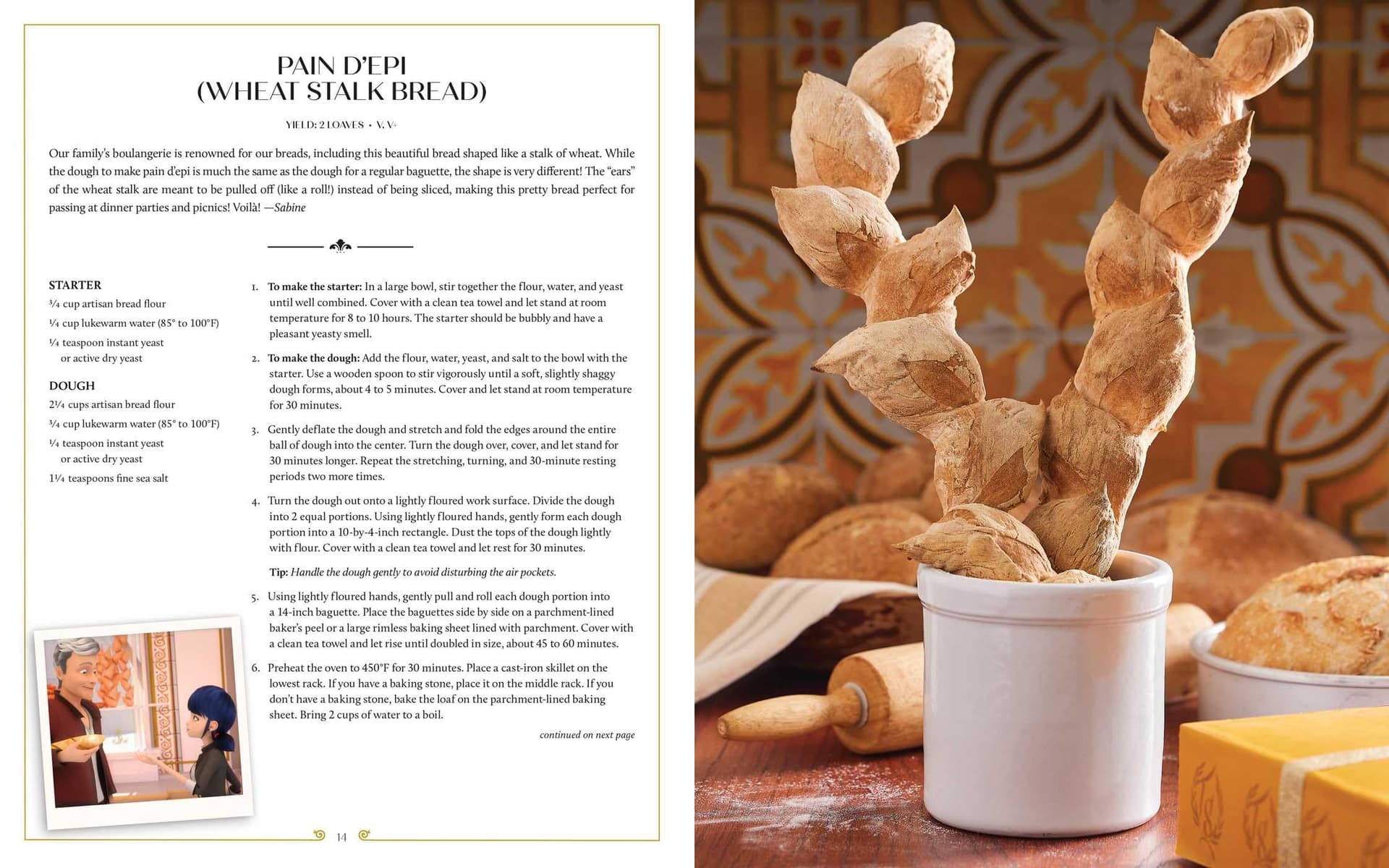 Miraculous: The Official Cookbook: Recipes Inspired by Family, Friends, and the T&s Boulangerie Patisserie thumbnail 3