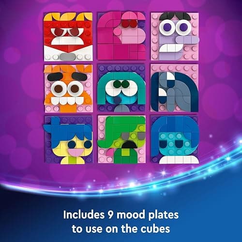 LEGO|Disney Inside Out 2 Mood Cubes from Pixar, Disney Toy Building Kit from The Movie, Fun Fantasy Toy to Share Emotions, Disney Gift Idea for Movie Fans, Girls and Boys, 43248 thumbnail 4