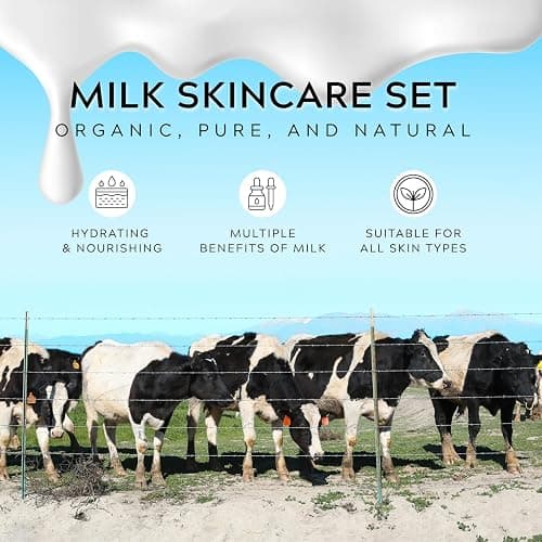 13Pcs Milk Skin Care for Kids - Milk Skincare for Teens 10-12 Cleaning & Hydrating & Nourish Skin, Kids Skin Care Set for Girls Ages 8-12 Ideal for Beginners - Beauty Gift Set for Women/Girls thumbnail 2