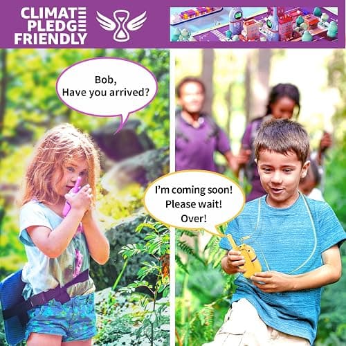 Inspireyes Kids Walkie Talkies, Rechargeable 3 Pack Long Range 2-Way Radios | Toys for Boys Girls 3–12, 48H Battery, Clear Audio, VOX Hands Free, Flashlight, Camping Toy, Hiking, Birthday Christmas Gift thumbnail 6