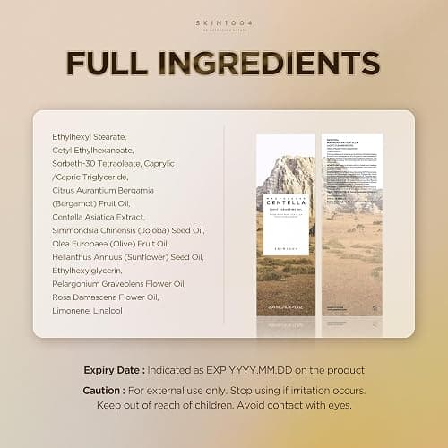 SKIN1004 Madagascar Centella Light Cleansing Oil 6.76 fl.oz, 200ml | Gentle Oil Cleanser for Face, Korean Facial Cleanser, Double Cleansing thumbnail 9