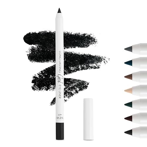 Lamel No Smudge Gel Eyeliner - Deep Black - Waterproof Eyeliner Pencil - 10-Hour Wear, Sharpenable, Contact Lens Friendly, Vegan - Creamy & Sweat Proof Pencil - Highly Pigmented - 401 Shade - Image 1