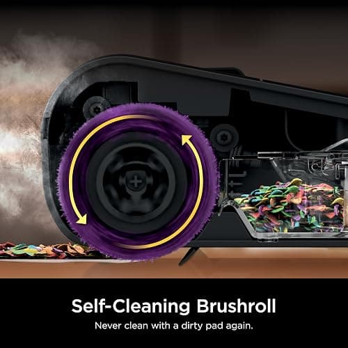 Shark Steam Pickup Lightweight 3-in-1 Steam Mop Cleaner Picks Up Debris, Deep Scrubs & Steam Sanitizes - All At Once for Home with Sealed Hard Floors like Hardwood, Tile & Laminate, SD201 thumbnail 6
