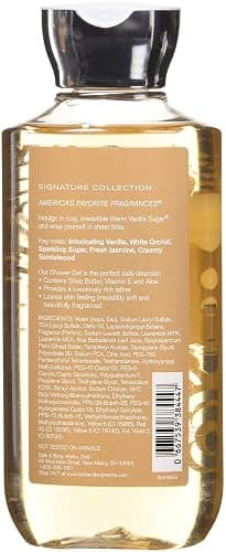 Bath & Body Works Warm Vanilla Sugar 10.0 oz Shower Gel thumbnail 2