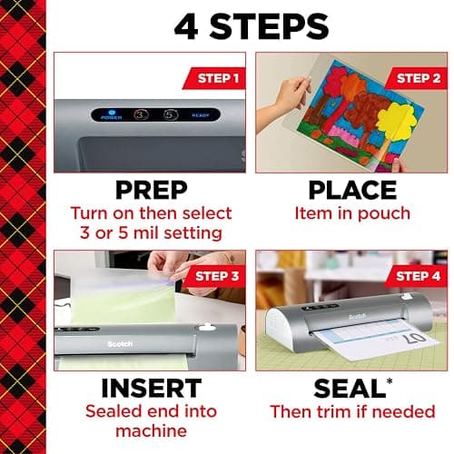 Scotch Thermal Laminator, 2 Roller System for a Professional Finish, Use for Home, Office or School, Suitable for use with Photos (TL901X) thumbnail 8
