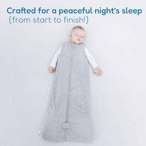TotAha Toddler Sleep Sack 1.0 TOG for 2T-3T-4T, Soft Wearable Blanket Baby Sleep Bag with 2-Way Safe Zippers,Fluffy Extra Large Sleeping Sacks, Grey thumbnail 9
