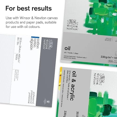 Winsor & Newton Winton Oil Color Paint, Basic Set, 10 x 21ml Tubes thumbnail 8