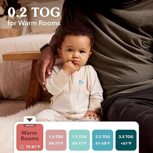 Love to Dream Transition Bag 0.2T Stretch Cotton Medium (6-8.5kg) Stage 2, Soft & Breathable, Lightweight for Comfortable Sleep, Ideal for Newborns, Stripe Print, Olive thumbnail 3