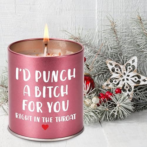 Gifts for Women Christmas Scented Candle: Valentines Galentines Day Gifts for Her Mom Girlfriend Wife Sister Stocking Stuffers White Elephant Mothers Day Anniversary Friendship Birthday Funny ldeas thumbnail 5