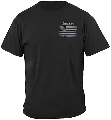 Erazor Bits Law Enforcement T-Shirts, Police Themed Cotton Shirts thumbnail 3