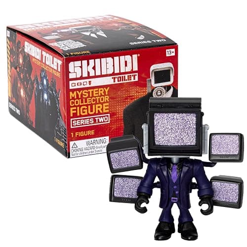 SKIBIDI Toilet Mystery Figure Collector Series 2, Collectible Figures, YouTube Animation Sensation, Officially Licensed Toilet Merch thumbnail 9