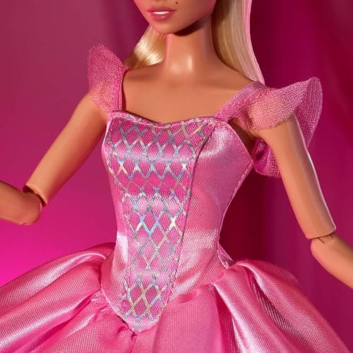 Barbie Signature Ballet Wishes Blonde Hair Doll with Pink Tutu | Collectible Fashion Doll in Satiny, with Pink Tutu and Giftable Packaging thumbnail 5