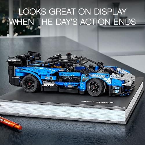 LEGO Technic McLaren Senna GTR 42123 Racing Sports Collectable Model Car Building Kit, Car Construction Toy, Gift Idea for Kids, Boys and Girls thumbnail 7