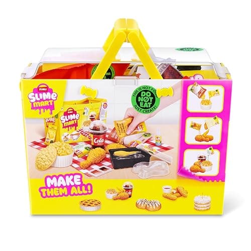Slime Mart Shopping Basket By ZURU | Mix, mold & decorate realistic food slime; satisfying squishy, stretchy sensory play; viral SlimeTok foodie fun; collectible thumbnail 9