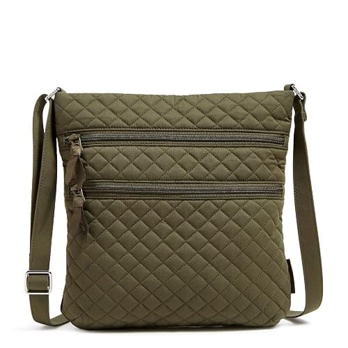 Vera Bradley Women's Cotton Triple Zip Hipster Crossbody Purse - Image 1