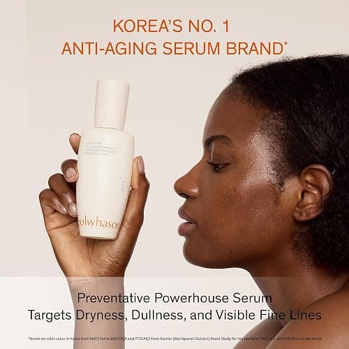 Sulwhasoo First Care Activating Serum – Targets Visible Fine Lines, Dryness & Dullness | Preventative Anti-Aging Serum with 500-Hour Aged Ginseng, Korean Herb Extract & Vitamin C | Korean Skincare thumbnail 2