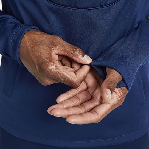 Nike Therma-FIT Academy Winter Warrior Men's Soccer Drill Top (as1, alpha, m, regular, regular, Blue Void/Blue Void/Volt) thumbnail 6