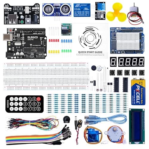 ELEGOO UNO Project Super Starter Kit with Tutorial and UNO R3 Board Compatible with Arduino IDE - Image 1
