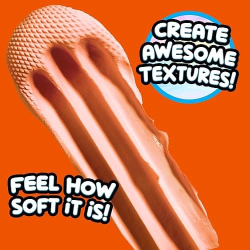 Compound Kings Fluffy Butter Cloudz Scented Large Slime Bucket for Kids – Soft, Squishy, Non-Toxic Sensory Toy | Orange Crush Slime Gift thumbnail 4