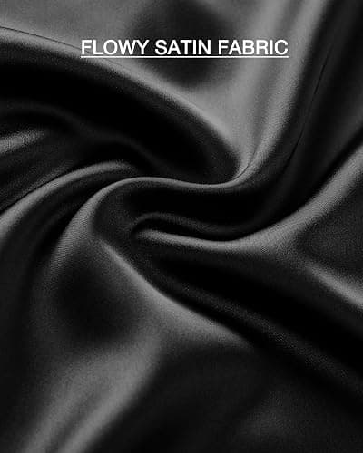 BTFBM 2026 Summer Womens Skirts Silk Elegant High Waist Flowy Long Satin A-Line Midi Skirt Cocktail Wedding Party thumbnail 6