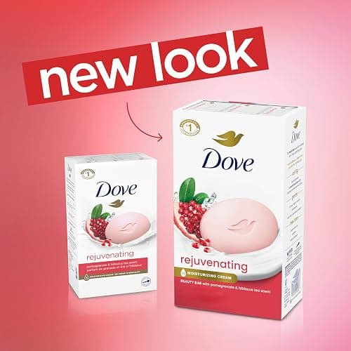 Dove go fresh Beauty Bar, Pomegranate and Lemon Verbena 4 oz, 6 Bar thumbnail 3