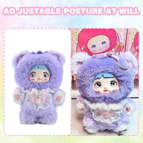 Mckkymi Plush Blind Box, Kawaii Nommi Cute Fruit Series Stuffed Blind Box Doll 1PC, Kawaii Mystery Plush Toys Collectible for Birthday Gift (1 of 7 Possible Styles) thumbnail 7