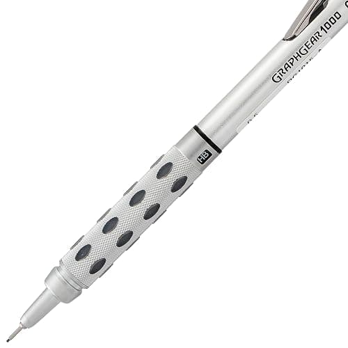 Pentel GraphGear 1000 Mechanical Pencil, (0.5mm) Point Size, Black Barrel, 1 Each (PG1015A) thumbnail 7