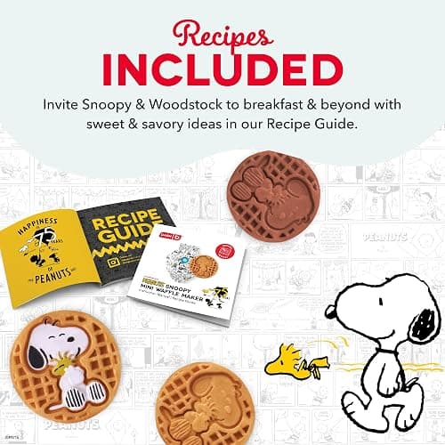 Peanuts x Dash Mini Waffle Maker thumbnail 6
