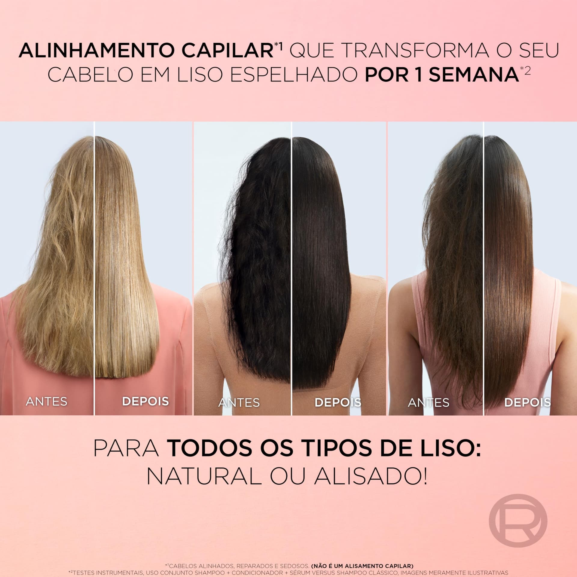 L'Oréal Paris Elseve Liso dos Sonhos, Sérum Leave-in com Tecnologia Ativada por Calor para Efeito Liso por 1 Semana, Antifrizz, Protetor Térmico e Barreira Contra Umidade, 100ml thumbnail 7
