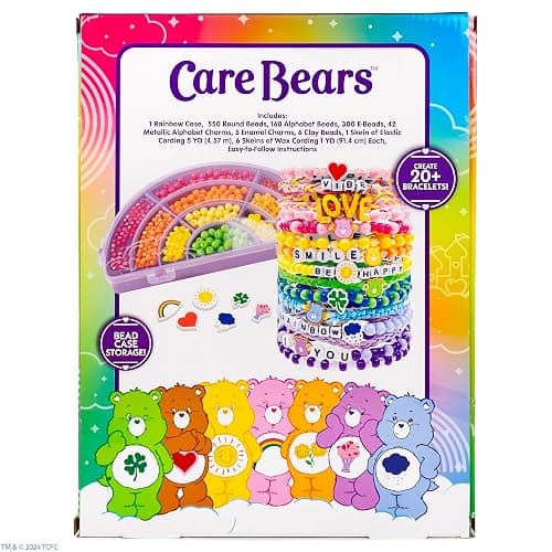 Horizon Group USA Care Bears + Bracelets with Charms & Beads, Age 6-8, Unisex, Multi-Color, Non-Foldable thumbnail 10