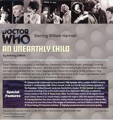 Doctor Who - An Unearthly Child [DVD] thumbnail 2