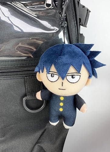 Great Eastern Entertainment Mob Psycho 100 - Ritsu Kageyama Mini Plush w/Spring Clip 4.5" thumbnail 4