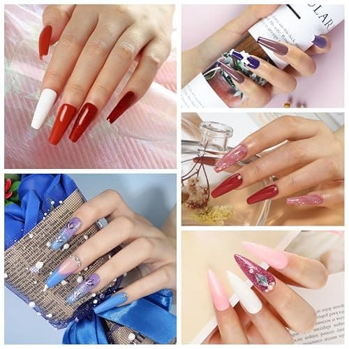 COSCELIA 53pcs Gel Nail Polish Kit with U V light and Drill Starter Kit 35 Colors Gel Nail Polish with 5pcs Top Base Coat Nail Art Professional Gel Manicure Kits Christmas Gifts for Women Teens Girls thumbnail 2