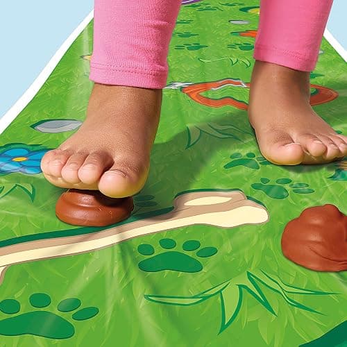 Hasbro Gaming Don't Step in It! Preschool Game I Blindfolded, Poop Party Game | Spinner with 8 Fun Animal Moves | Ages 4+| 1+ Players I Funny Kids Board Games thumbnail 12