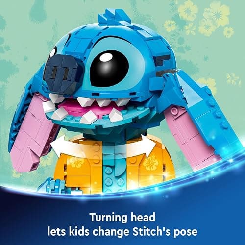 LEGO Disney Stitch Toy Building Kit for Girls & Boys 43249 thumbnail 4