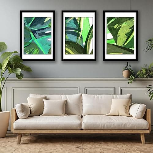 Abtgt 20x30 Picture Frame with 18x24 Mat for Wall Art, 3 Pack Black | Gallery Wall 20x30 Frame Set of 3, Easy to Change Pictures, Wall Horizontal or Vertical Display for Home Decor. thumbnail 6