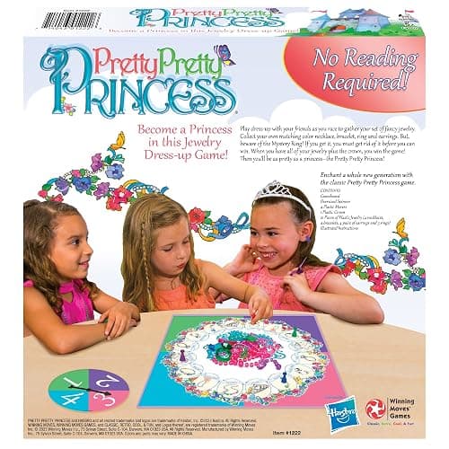 Pretty, Pretty, Princess with 1990's Artwork by Winning Moves Games USA, a Delightful Jewelry Dress-Up Game for 2-4 Players, Ages 5 and Up (1222) thumbnail 4