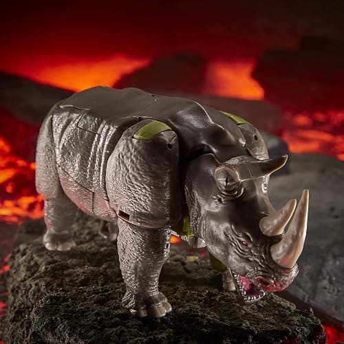 Transformers Toys Generations War for Cybertron: Kingdom Voyager WFC-K27 Rhinox Action Figure - Kids Ages 8 and Up, 7-inch thumbnail 5