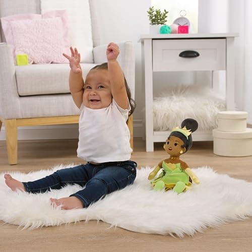 NoJo Disney Princess Tiana Plush Stuffed Character Super Soft, Cuddly Toy, Ideal Keepsake Gift for Kids thumbnail 5