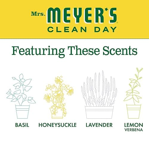 MRS. MEYER'S CLEAN DAY All-Purpose Cleaner Spray, Honeysuckle (16 Fl Oz (Pack of 3)) thumbnail 6