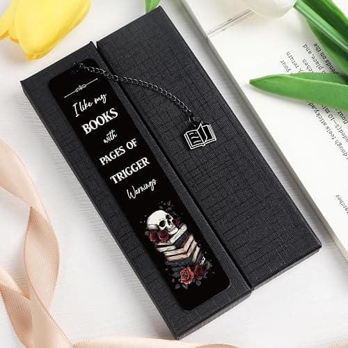 Shejdgart Dark Romance Bookmarks Gifts, Funny Bookmarks for Women Friends Girls, Spicy Gothic Book Marks for Book Lovers Reader Bookworm, Halloween Thanksgiving Christmas Birthday Gag Gift thumbnail 5