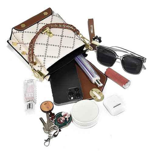 Xiaoyu Small Crossbody Bags for Women Fashion Cell Phone Purse Shoulder Handbags with Wide Strap thumbnail 6